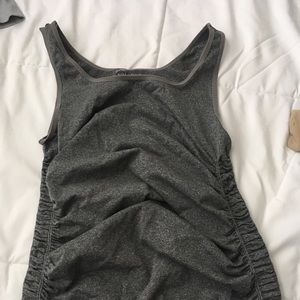 Charcoal gray, Ingrid and Isabel maternity tank